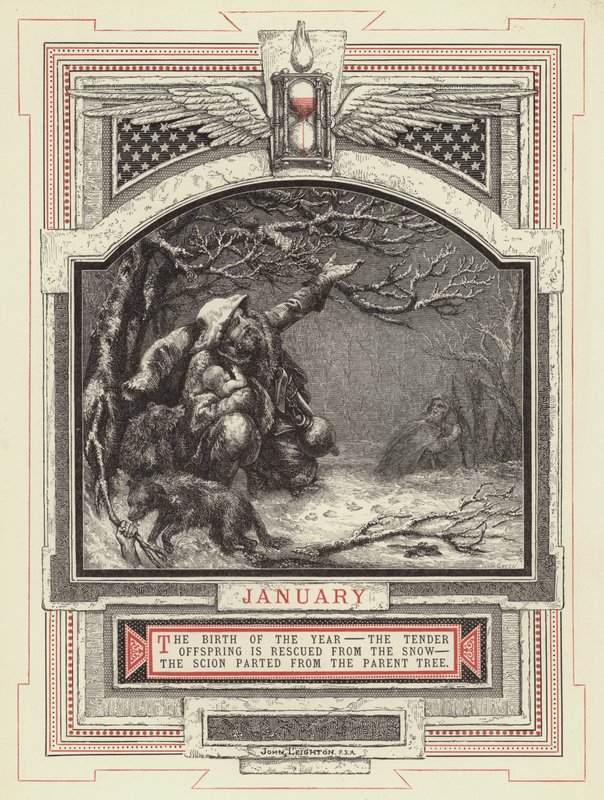 Januari door John Leighton