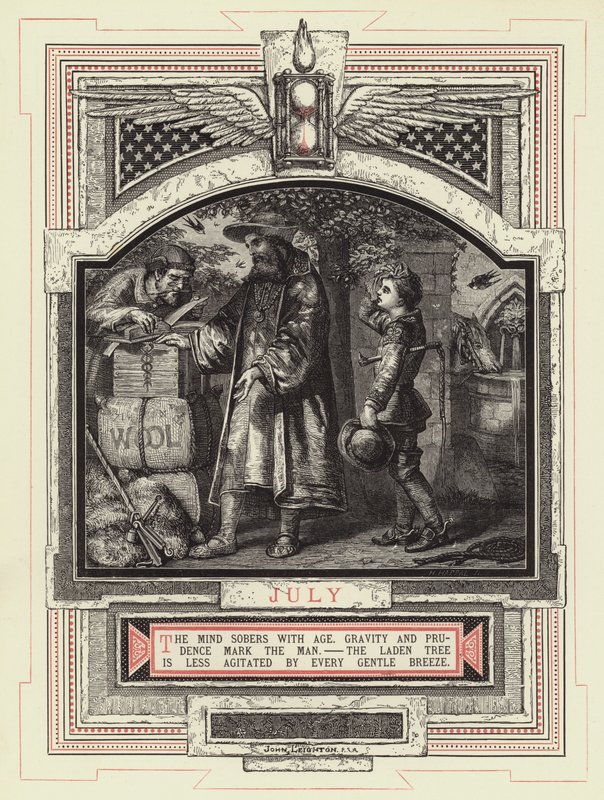 Juli door John Leighton