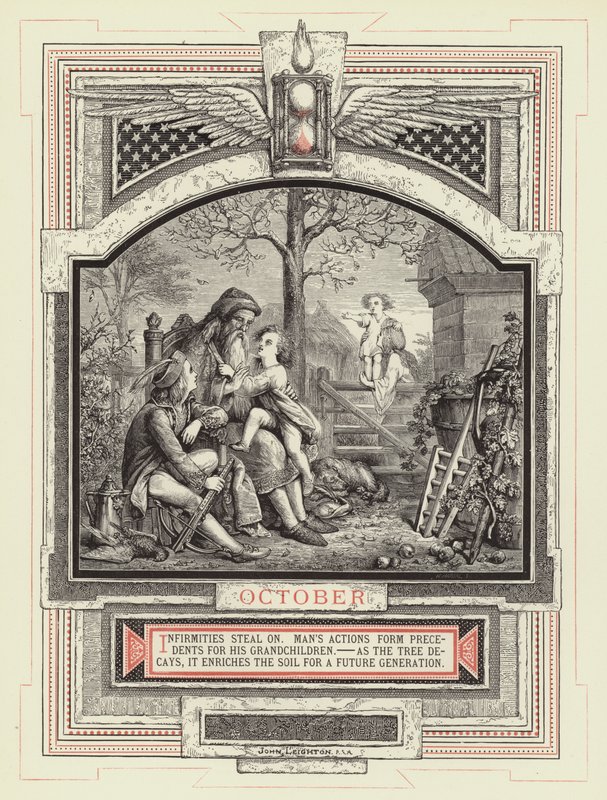 Oktober door John Leighton