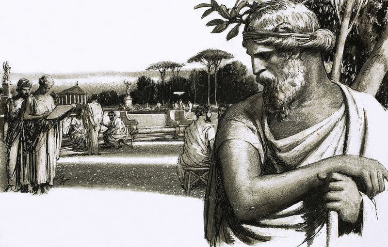Plato, de grote filosoof door John Millar Watt