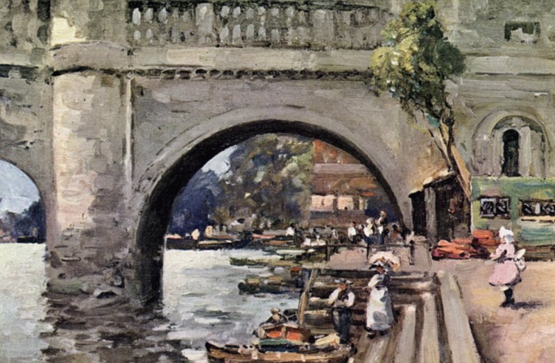 Richmond Bridge door John Muirhead