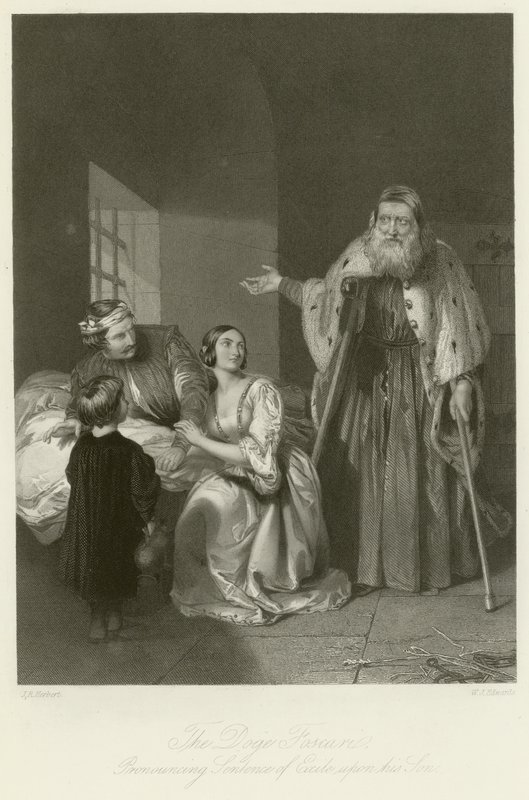 De twee Foscari door John Rogers Herbert
