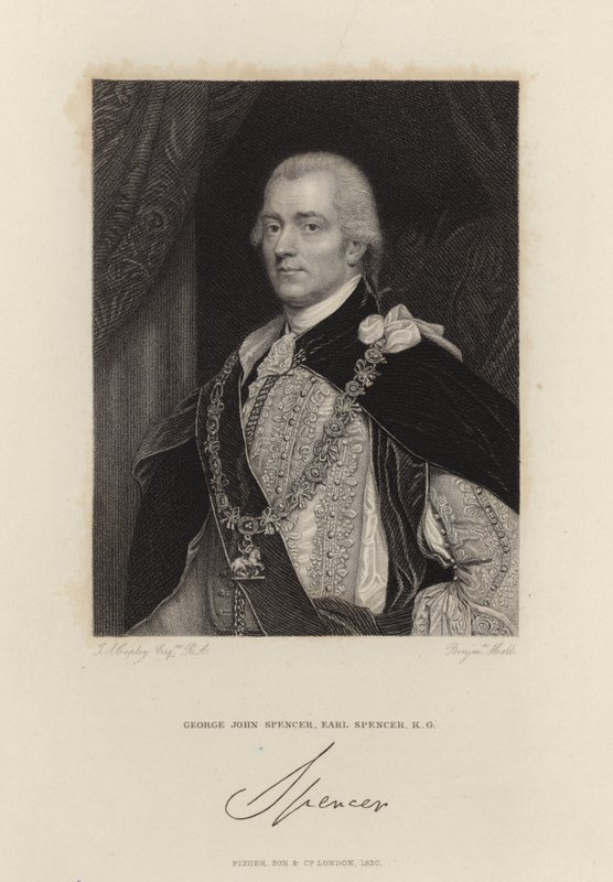 George Spencer, 2e Graaf Spencer door John Singleton Copley
