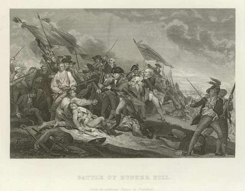 Slag bij Bunker Hill door John Trumbull