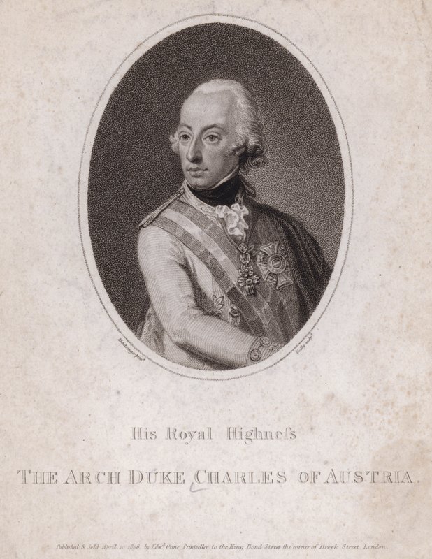 Aartshertog Karel, Hertog van Teschen, Oostenrijkse soldaat door Josef Kreutzinger