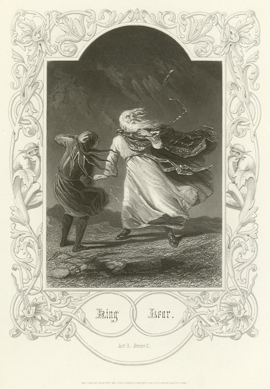 Koning Lear, Act III, Scene II door Joseph Kenny Meadows