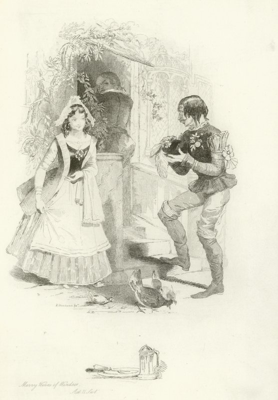 De Vrolijke Vrouwen van Windsor door Joseph Kenny Meadows
