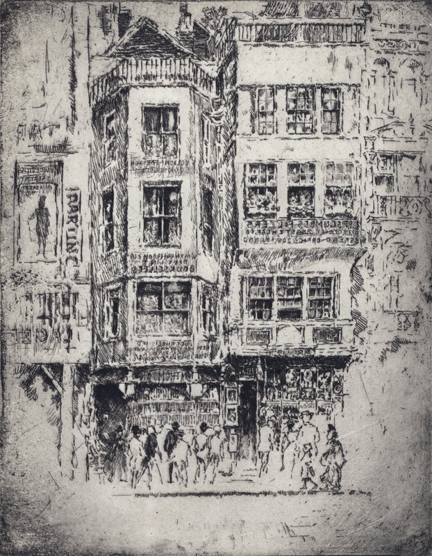 230 Strand door Joseph (after) Pennell