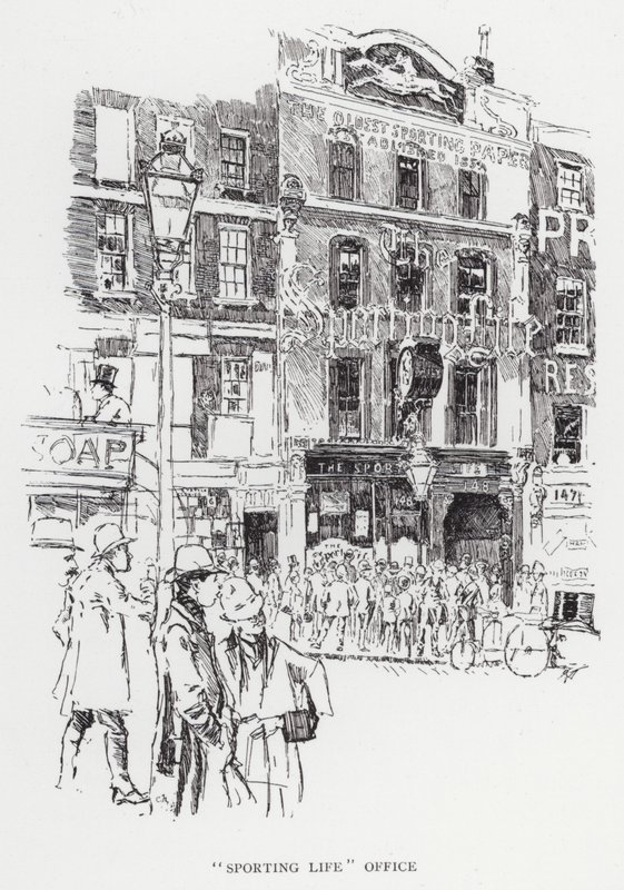 "Sporting Life" Kantoor door Joseph (after) Pennell