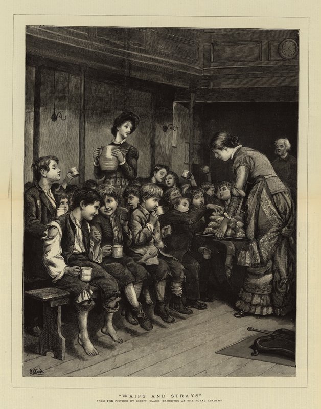 Zwervertjes en Weeskinderen door Joseph Clark