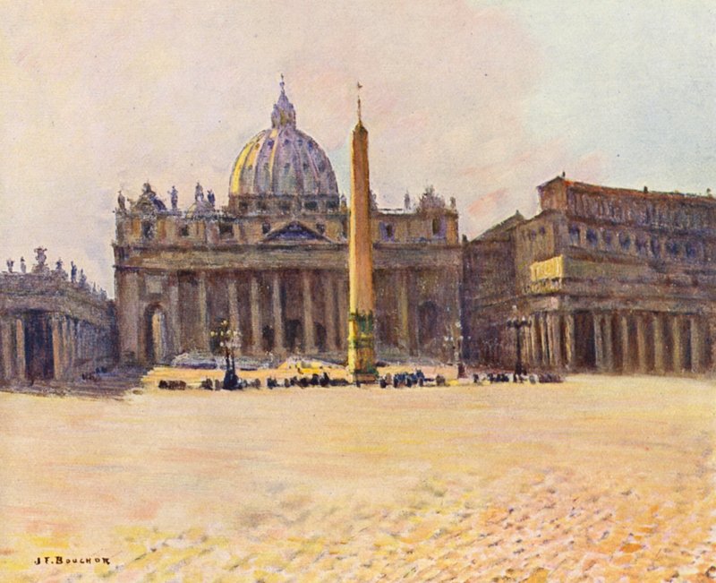 Rome: Sint-Pieter door Joseph Felix Bouchor