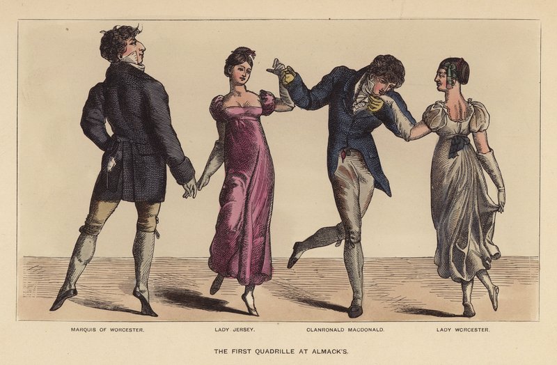 De Eerste Quadrille bij Almack
