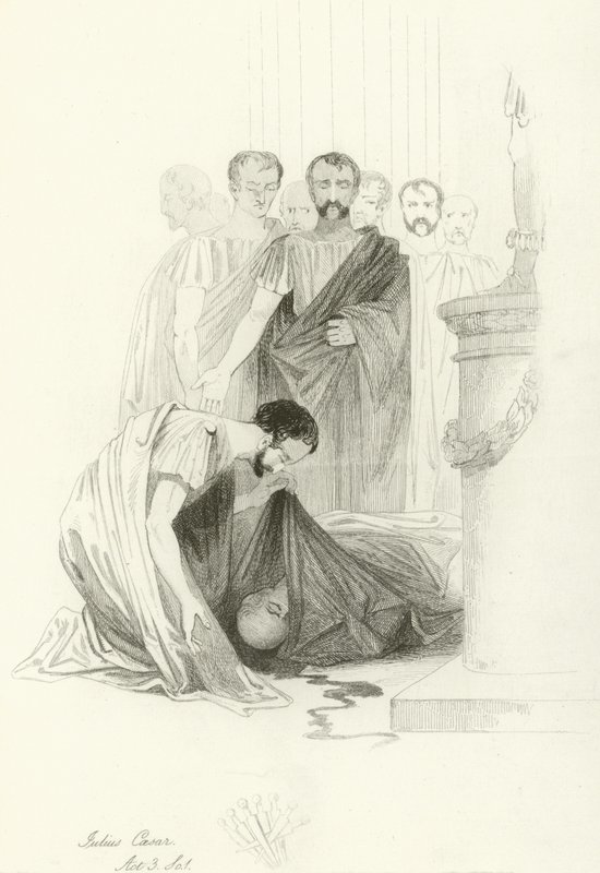 Julius Caesar door Joseph Kenny Meadows