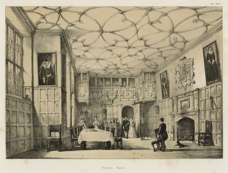 Franks, Kent door Joseph Nash