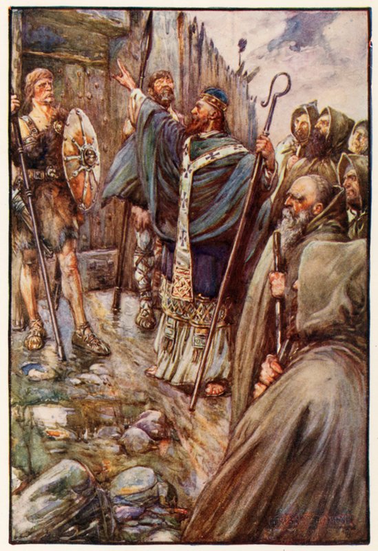 Sint Columba door Joseph Ratcliffe Skelton