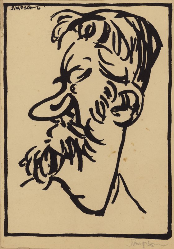 George Bernard Shaw door Joseph Simpson