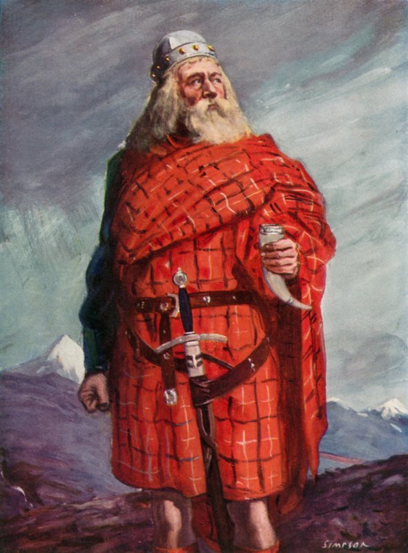 Koning Robert Bruce, 1274-1329 door Joseph Simpson