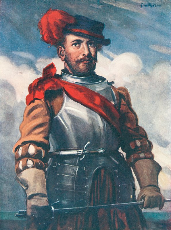 Sir Francis Drake door Joseph Simpson