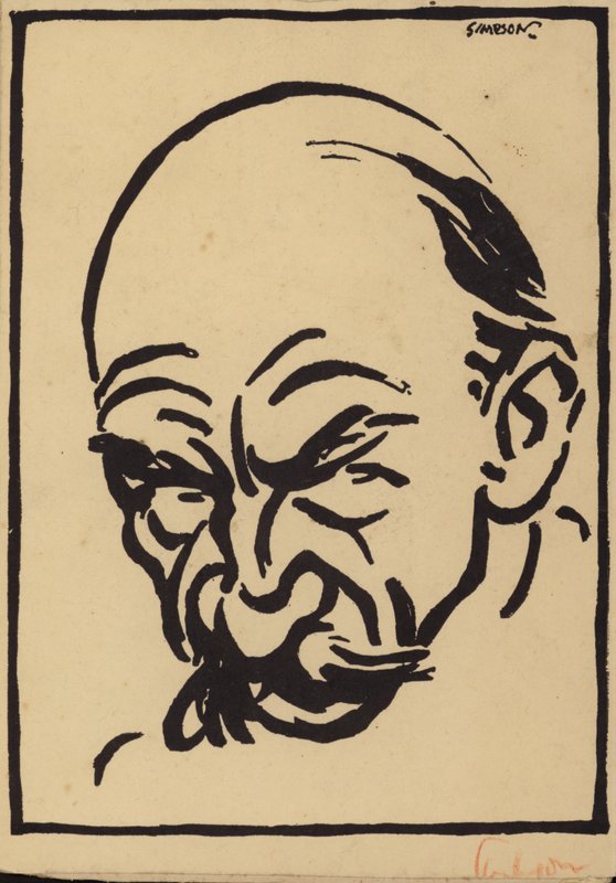 Thomas Hardy door Joseph Simpson