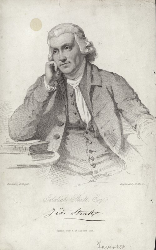 Jedediah Strutt door Joseph Wright