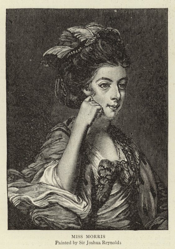 Miss Morris door Joshua Reynolds