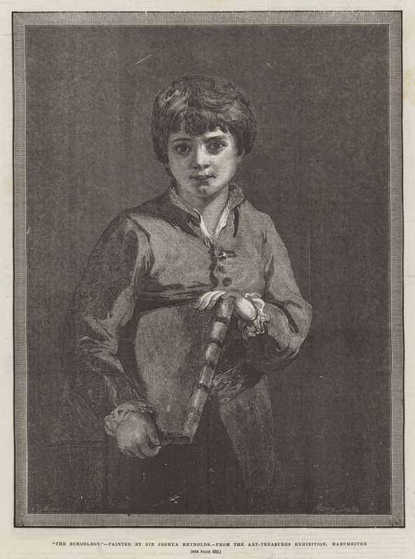 De schooljongen door Joshua Reynolds