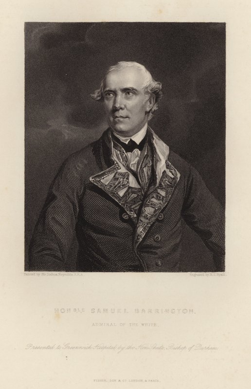 Eerwaarde Samuel Barrington door Joshua Reynolds