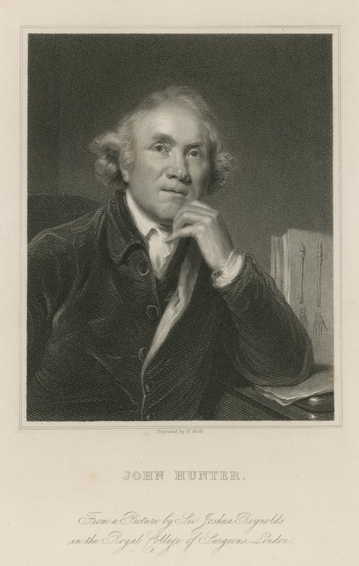 John Hunter door Joshua Reynolds