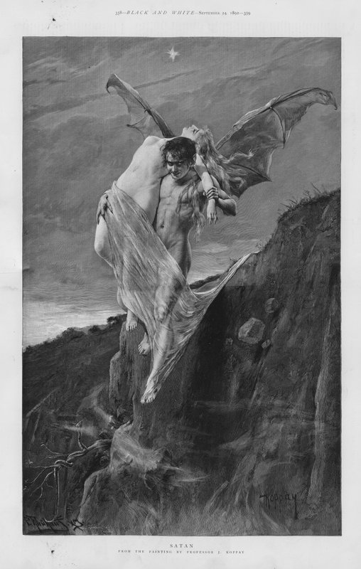 Satan door Joszi Arpad Koppay