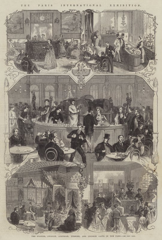 De Internationale Tentoonstelling van Parijs door Jules Pelcoq