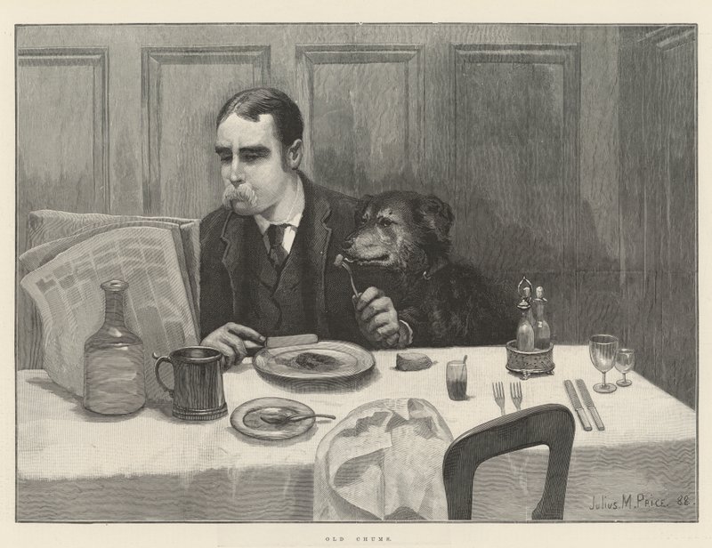 Oude vrienden door Julius Mandes Price