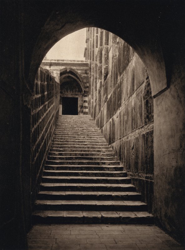 Hebron, Haram, Trappen door Karl Grober