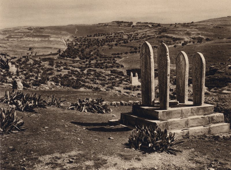 Jeruzalem, Mohammedaans Graf door Karl Grober