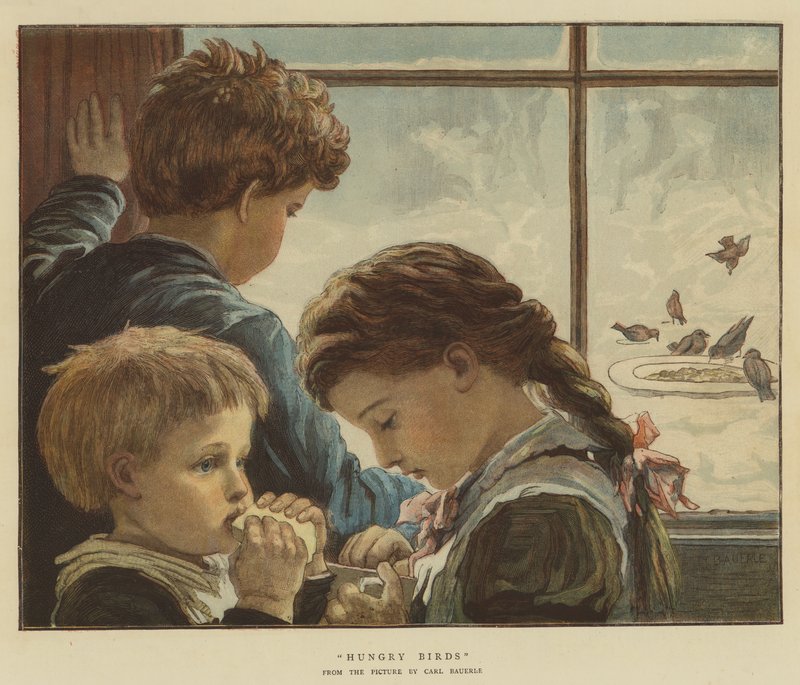 Hongaarse vogels door Karl Wilhelm Friedrich Bauerle