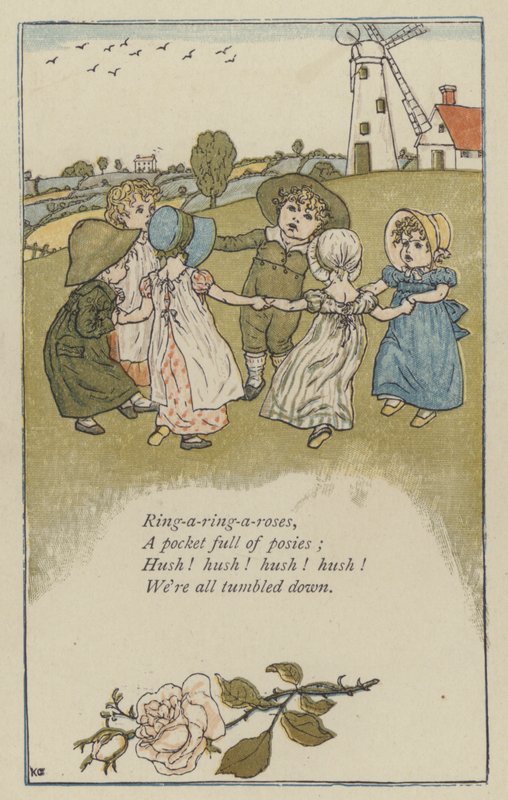 Ring-a-ring-a-roses door Kate (after) Greenaway