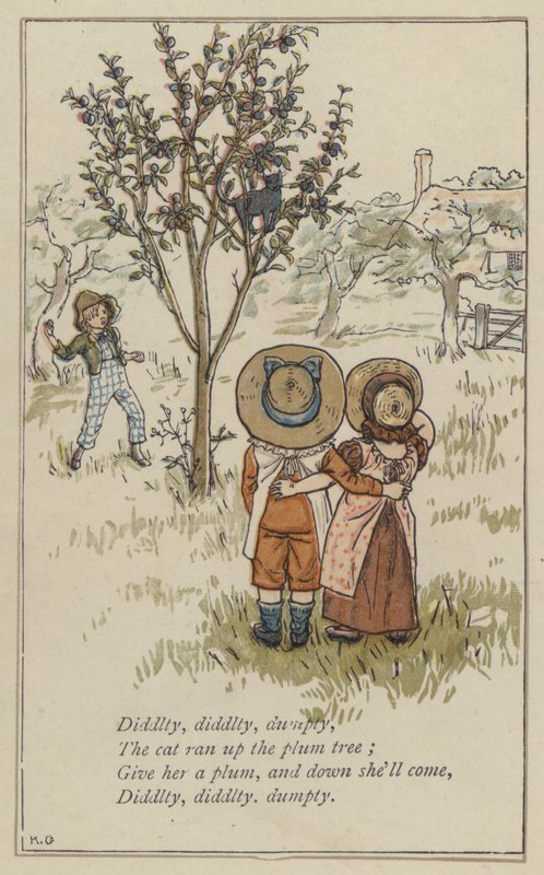 Diddlty, diddlty, dumpty door Kate Greenaway