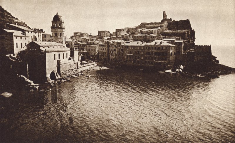 Italië: Vernazza, Riviera door Kurt Hielscher