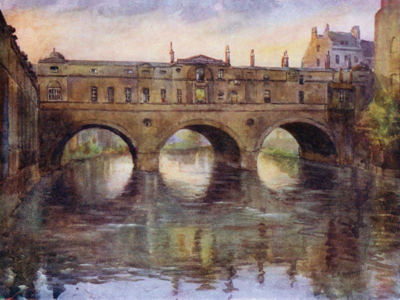 Pulteney Brug door Laura Annie Happerfield