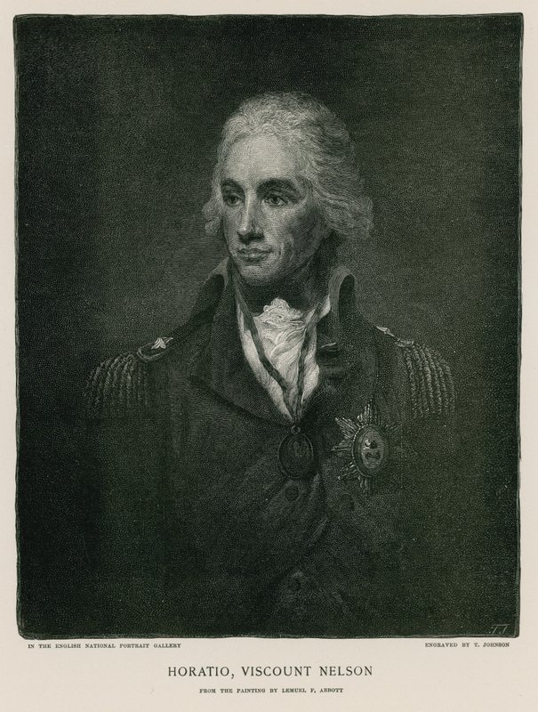 Horatio, Burggraaf Nelson door Lemuel Francis Abbott