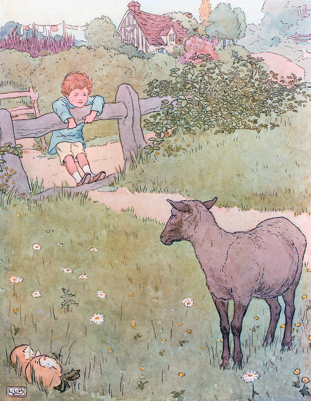 Baa, Baa, Zwart Schaap door Leonard Leslie Brooke