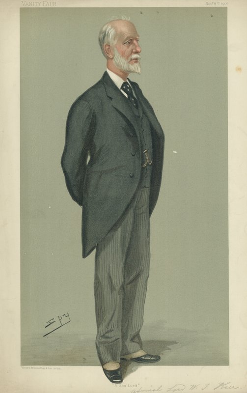 Admiraal Lord Walter Talbot Kerr door Leslie Matthew Ward