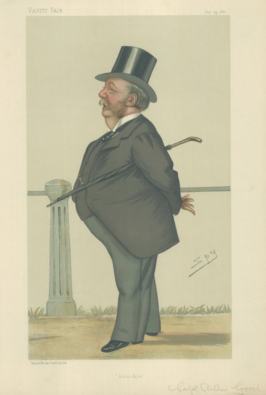 Kapitein Arthur Gooch door Leslie Matthew Ward