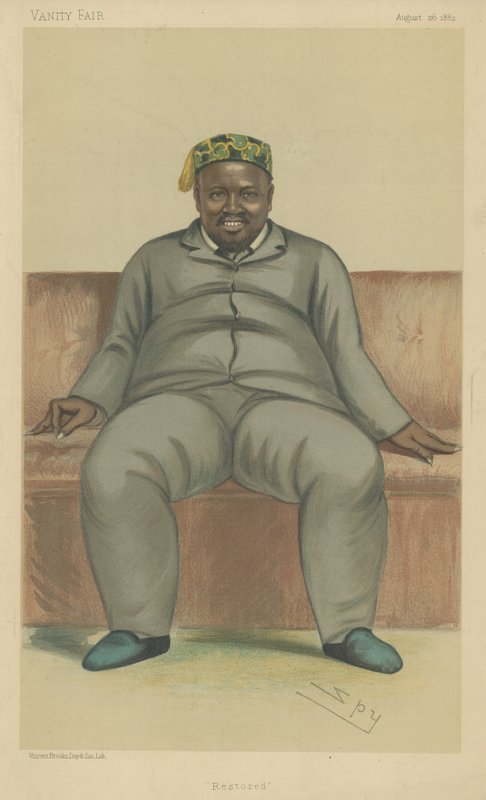 Cetewayo (Cetshwayo kaMpande) door Leslie Matthew Ward