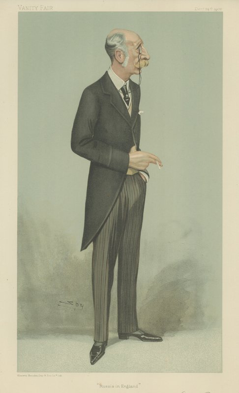Graaf Alexander Konstantinovich Benchendorff door Leslie Matthew Ward