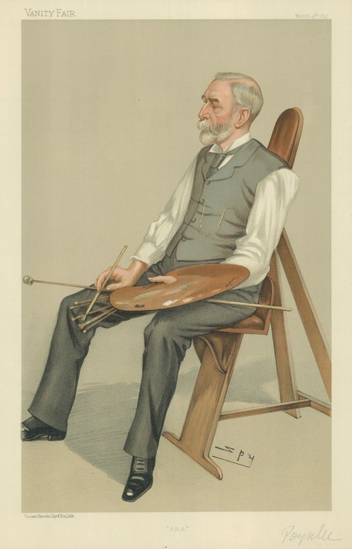 Edward J Poynter door Leslie Matthew Ward