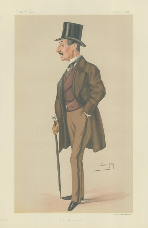Generaal Sir Charles Hastings Doyle door Leslie Matthew Ward