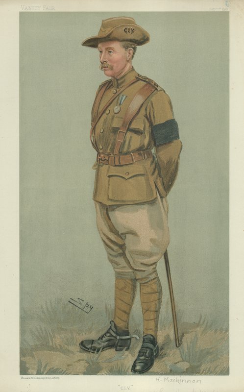 Generaal William Henry Mackinnon door Leslie Matthew Ward