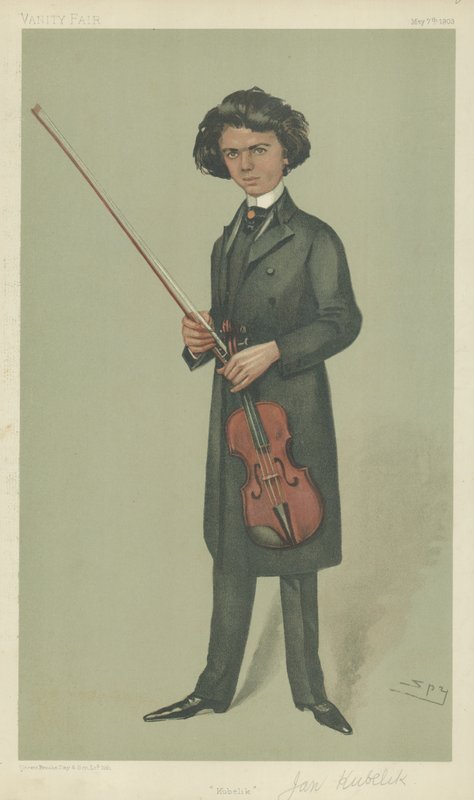 Jan Kubelik door Leslie Matthew Ward