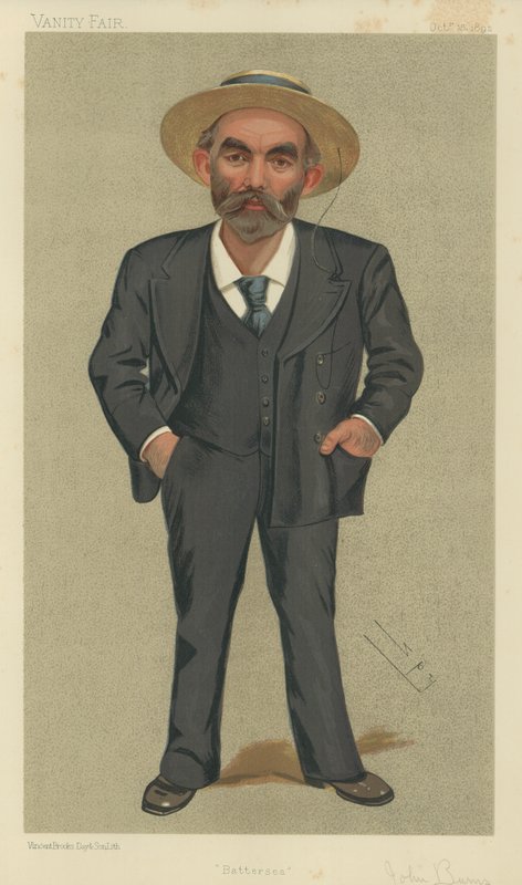 John Burns door Leslie Matthew Ward