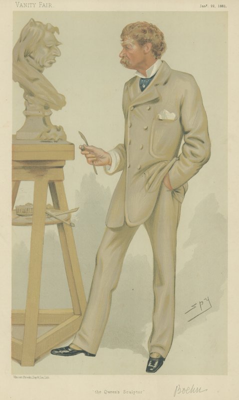 Joseph Boehm door Leslie Matthew Ward